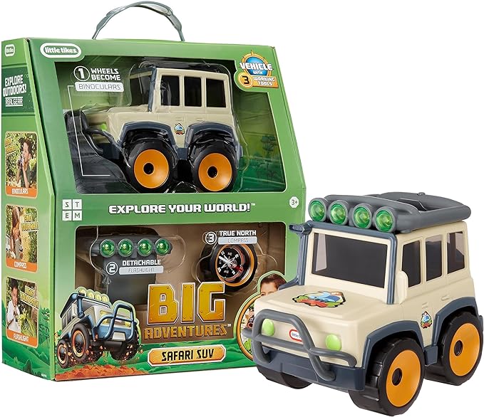 Little Tikes Big Adventures Safari SUV LIT - 662140 - Colorland Toys