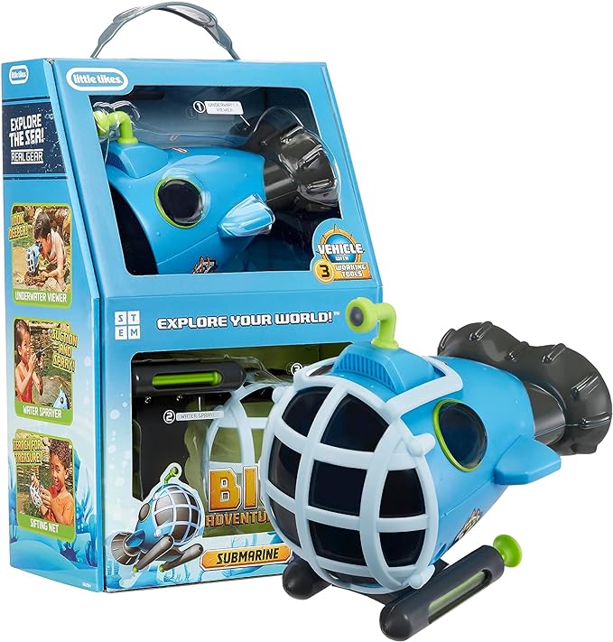 Little Tikes Big Adventures Submarine LIT - 662164 - Colorland Toys