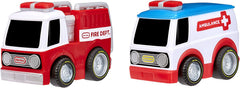 Little Tikes Crazy Fast Cars 2pk - Racin' Responders LIT - 659461 - Colorland Toys