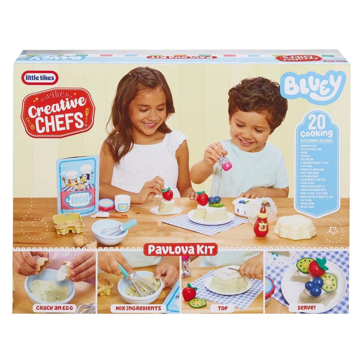 Little Tikes Creative Chefs Bluey Pavlova Cake Kit LIT-643460 — image 2
