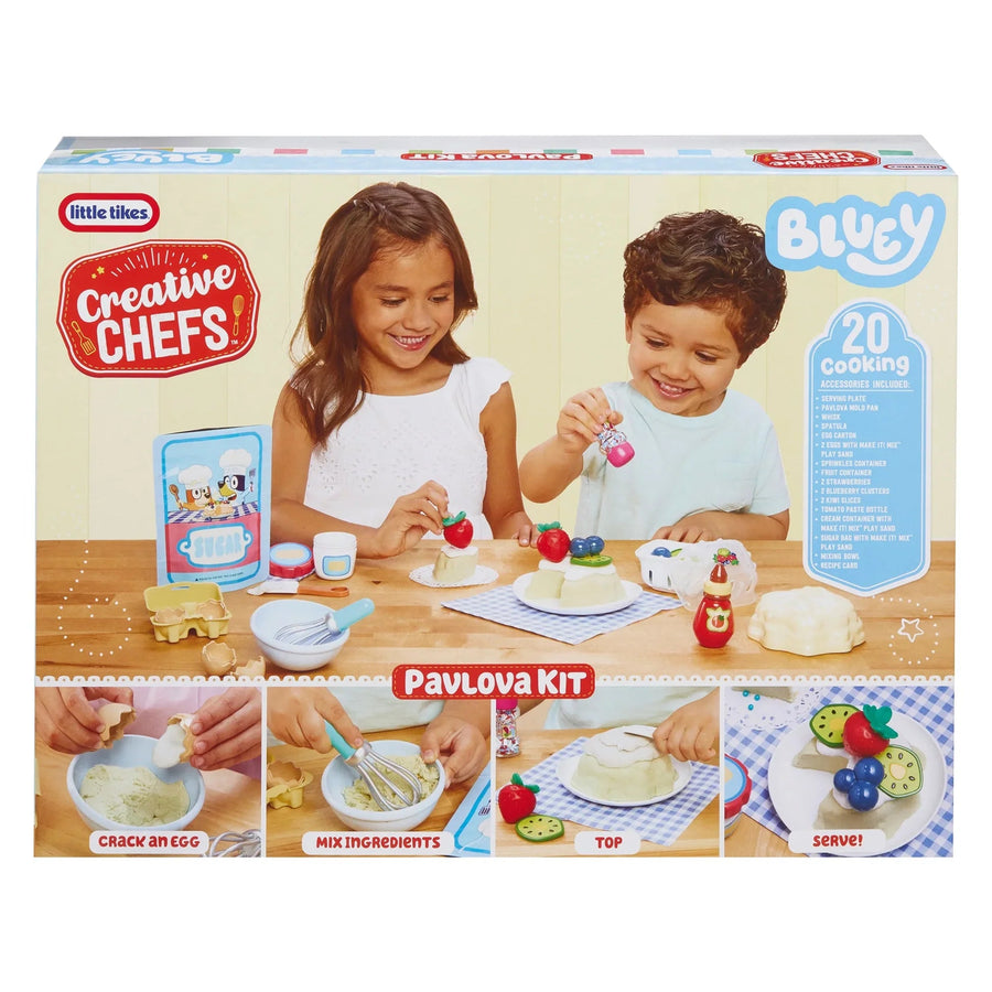 Little Tikes Creative Chefs Bluey Pavlova Cake Kit LIT-643460 — image 2