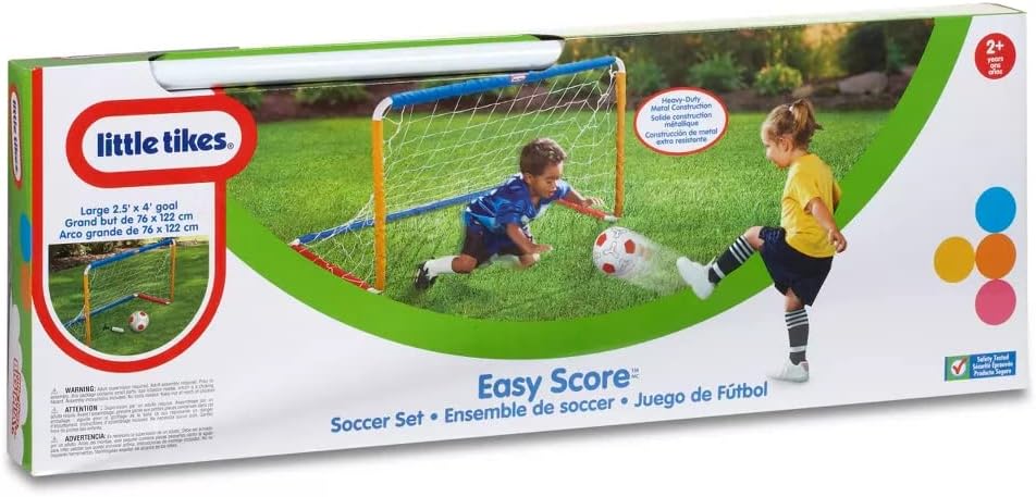 Little Tikes Easy Score Soccer Set LIT - 620812 - Colorland Toys