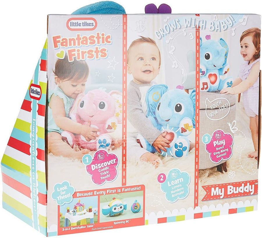 Little Tikes Fantastic Firsts My Buddy Triumphant Blue with a Red Heart LIT-648564 — image 4