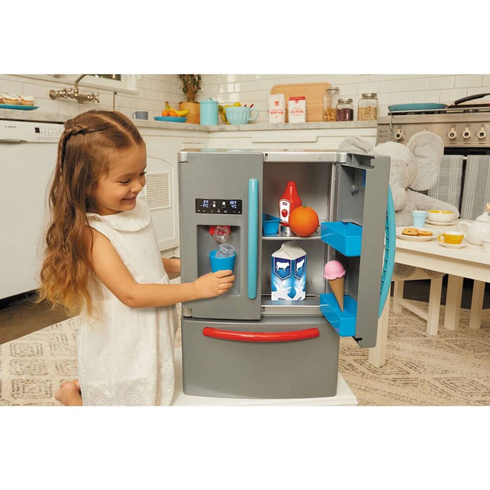 Little Tikes First Fridge Refrigerator Pretend Play Set with Ice Dispenser - Colorland Toys