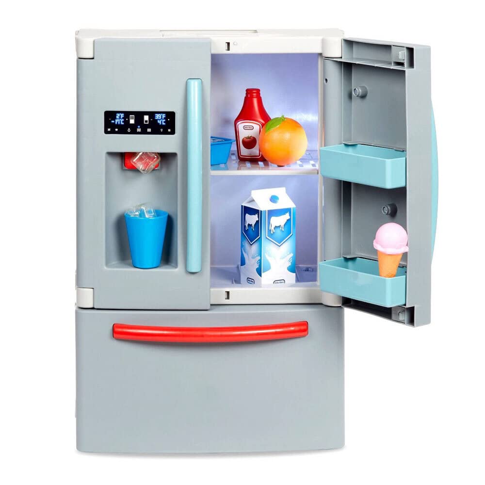 Little Tikes First Fridge Refrigerator Pretend Play Set with Ice Dispenser - Colorland Toys