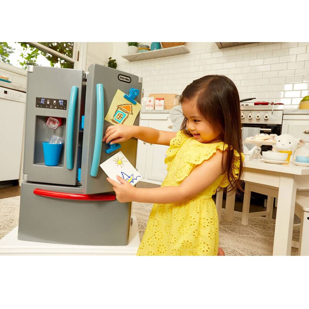 Little Tikes First Fridge Refrigerator Pretend Play Set with Ice Dispenser - Colorland Toys