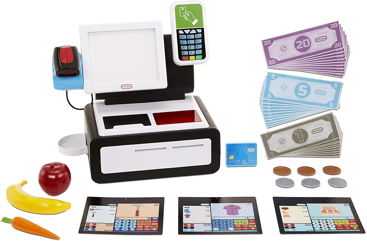 Little Tikes First Self-Checkout Stand Realistic Cash Register 656163 — image 1