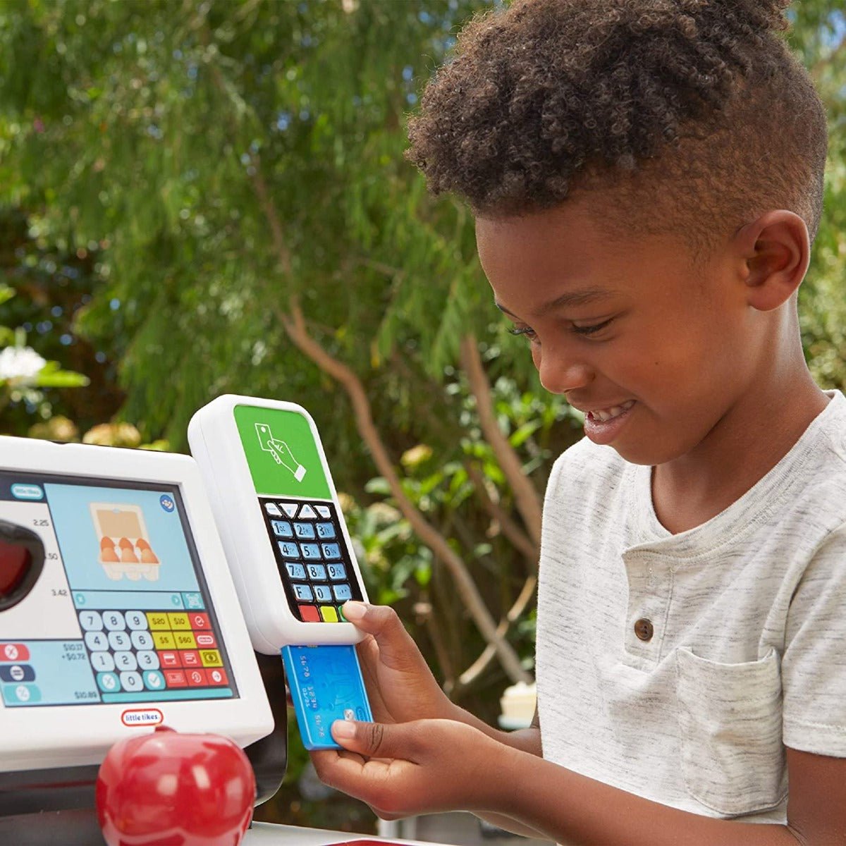 Little Tikes First Self - Checkout Stand Realistic Cash Register 656163 - Colorland Toys