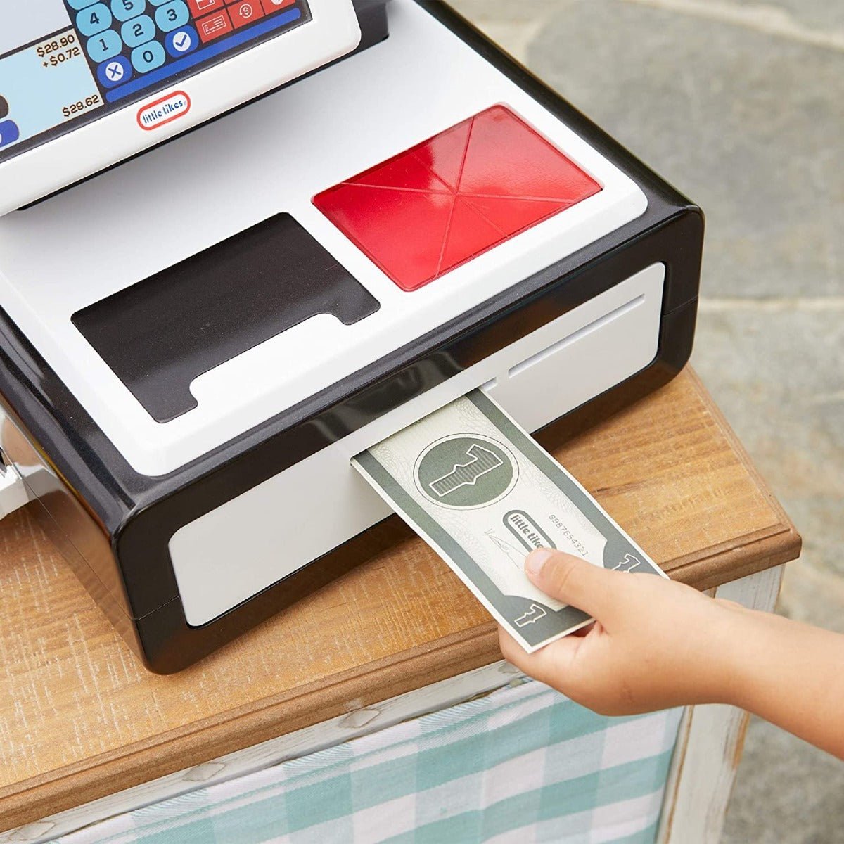 Little Tikes First Self-Checkout Stand Realistic Cash Register 656163 — image 6