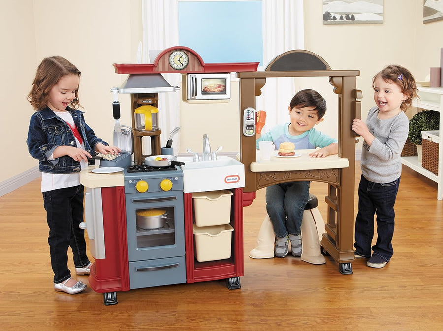 Little Tikes Kitchen and Restaurant Red 485121M — image 7