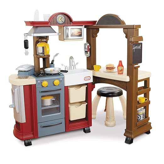 Little Tikes Kitchen and Restaurant Red 485121M — image 1
