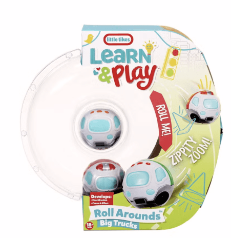 Little Tikes Learn & Play Roll Arounds Big Trucks Vehicle 2-pack 658495/LIT-658396 — image 2
