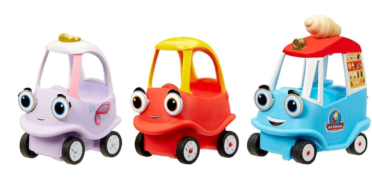 Little Tikes Let's Go Cozy Coupe- Fairy Mini Push and Play Vehicle — image 1