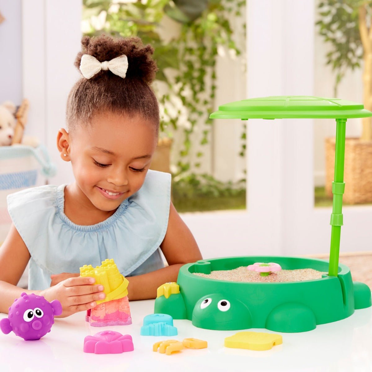 Little Tikes Lilly Tikes 2 - in - 1 Turtle Sandbox & Pool LIT - 655821 - Colorland Toys