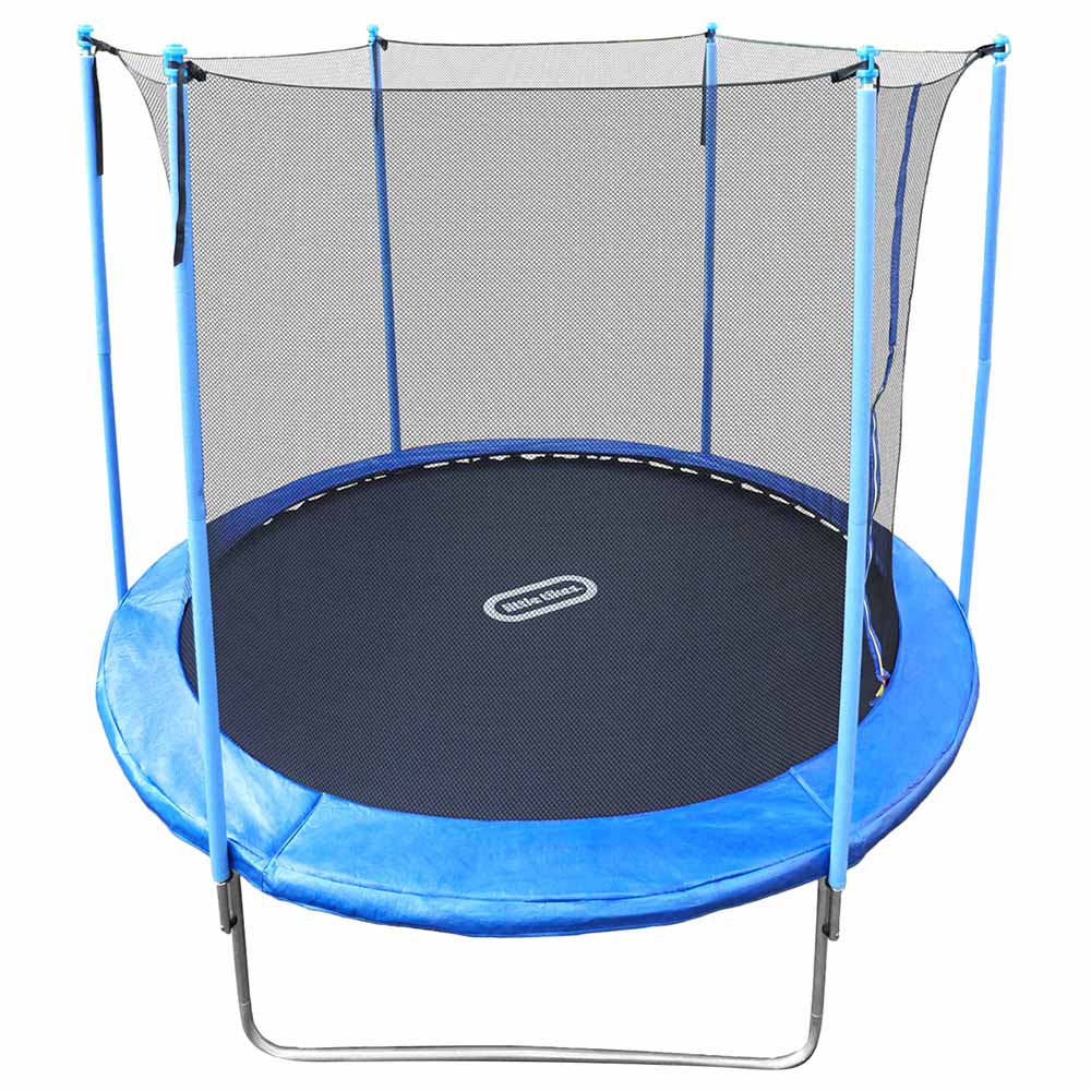 Little Tikes Mega 10ft Trampoline Blue and Black LIT-657054 — image 1