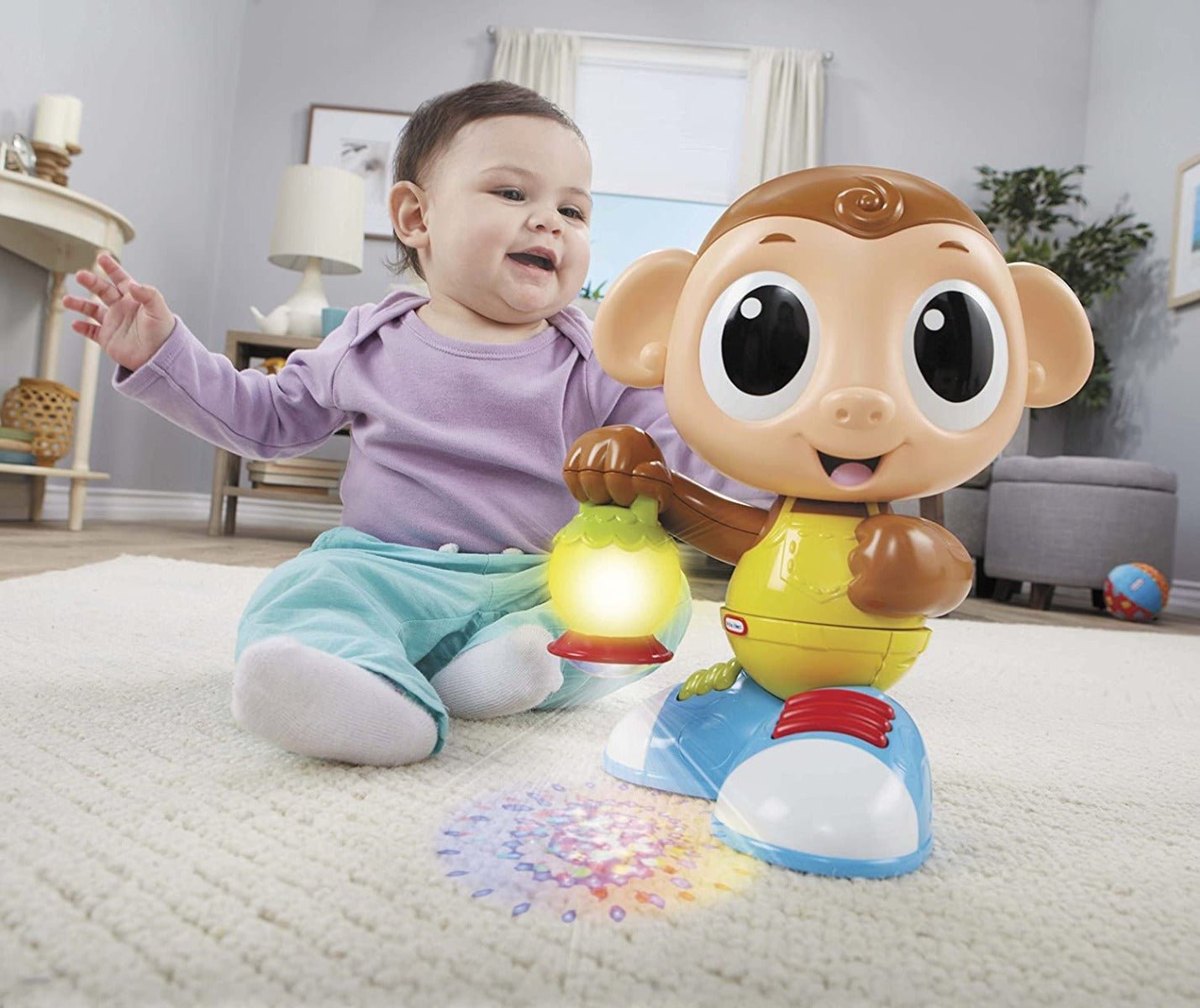 Little Tikes Movin' Lights Monkey LIT - 640933 - Colorland Toys