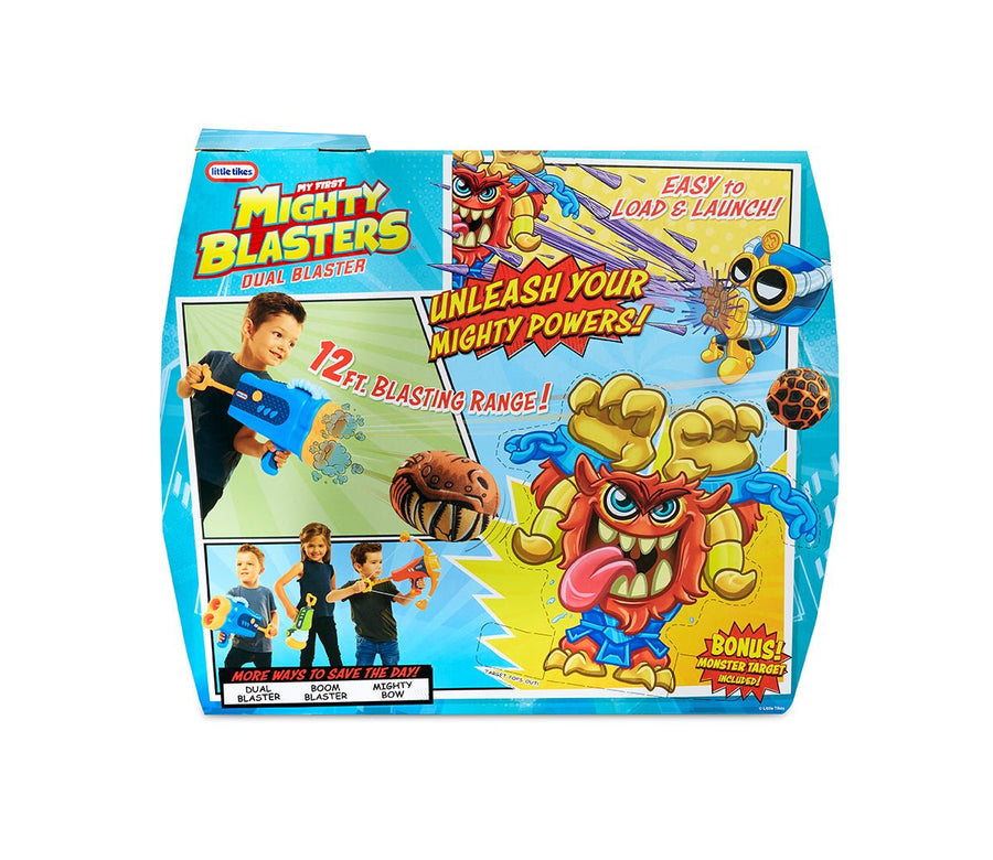 Little Tikes My First Mighty Blasters Dual Blaster with 6 Soft Power Pods 651267 — image 7