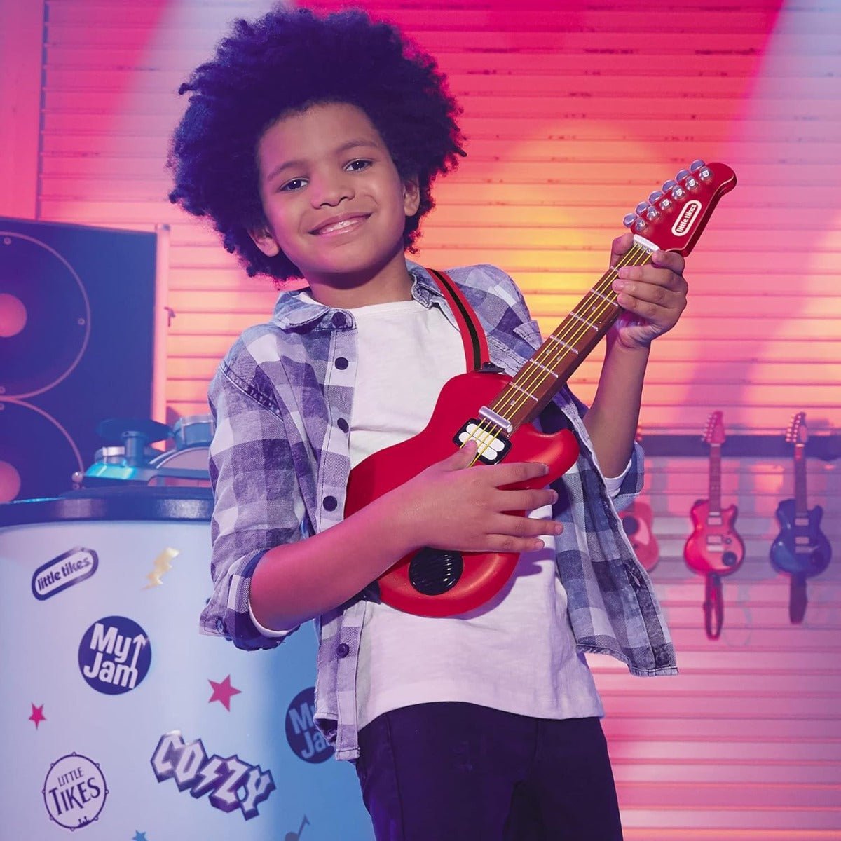 Little Tikes My Real Jam Twice The Fun Electric Guitar LIT - 658907 - Colorland Toys