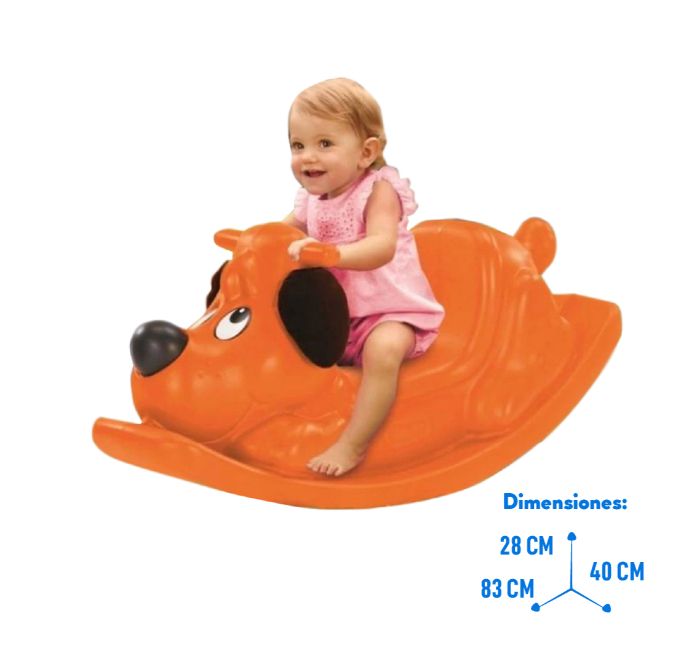 Little Tikes Rocker Rockin Puppy Orange LIT-174278 — image 2