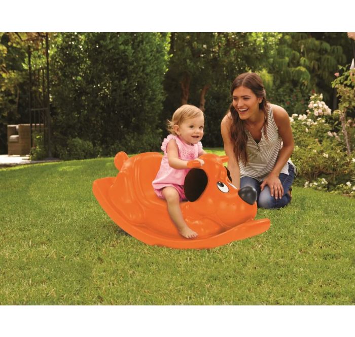 Little Tikes Rocker Rockin Puppy Orange LIT - 174278 - Colorland Toys