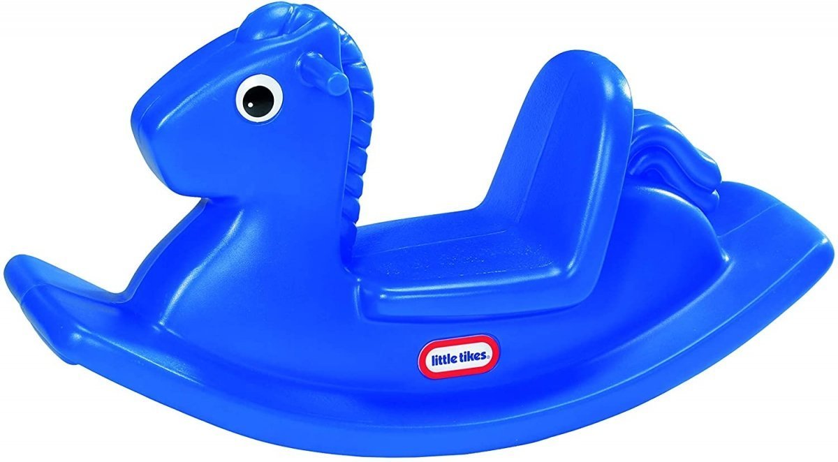 Little Tikes Rocking Horse - Blue Single — image 1