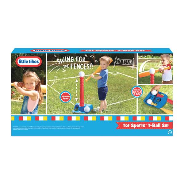 Little Tikes TotSports TBall Set Pink LIT-633539 — image 2