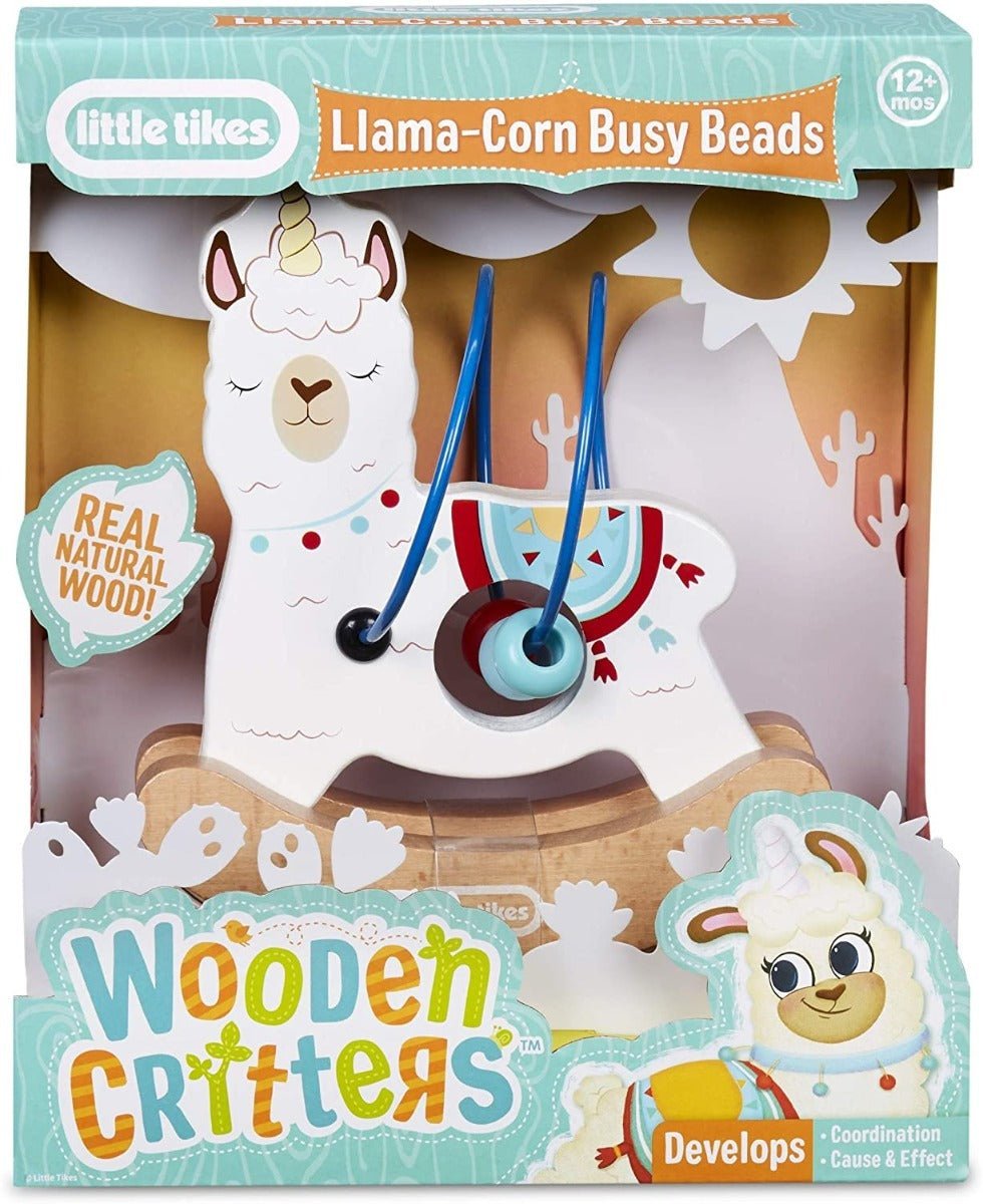 Little Tikes Wooden Critters Busy Beads 651182 - Colorland Toys