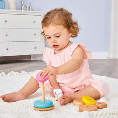 Little Tikes Wooden Critters Unicorn Shape Stacker 651175 - Colorland Toys
