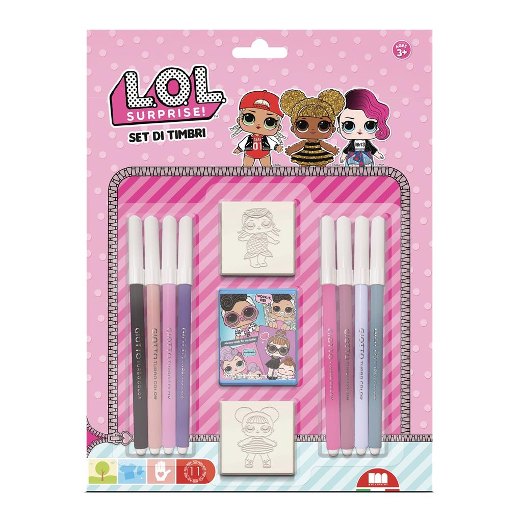 LOL Stamp Set 11pcs 26980 - Colorland Toys
