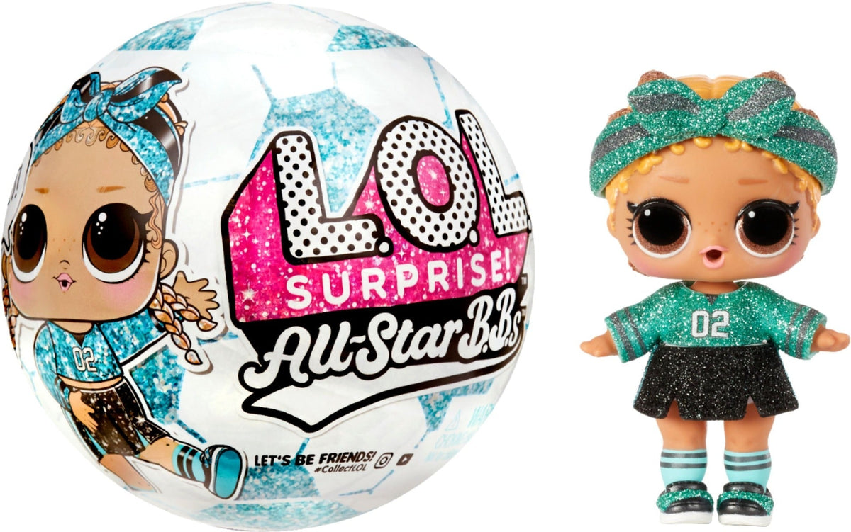 دمى LOL Surprise All-Star BBs Sports Series 3 اللامعة لفريق كرة القدم، متنوعة — image 5
