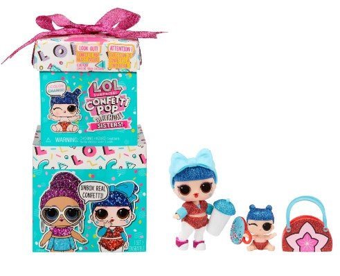 LOL Surprise Confetti Pop عيد ميلاد الأخوات MGA-589976