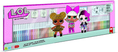 LOL Surprise Felt Tip Pens 60pcs 189805 - Colorland Toys