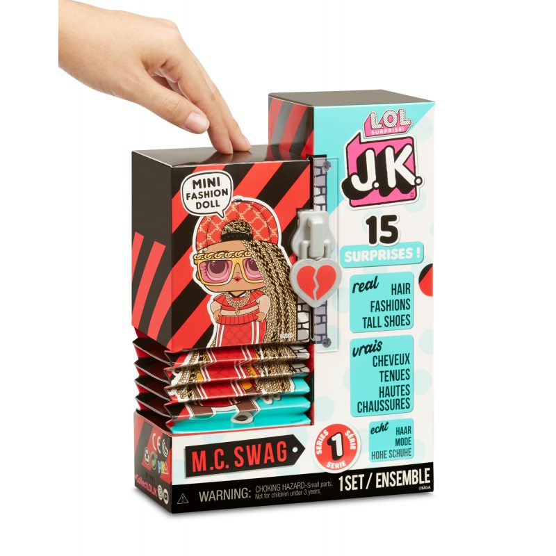 LOL Surprise JK M.C. Swag Mini Fashion Doll MGA - 570745 - Colorland Toys