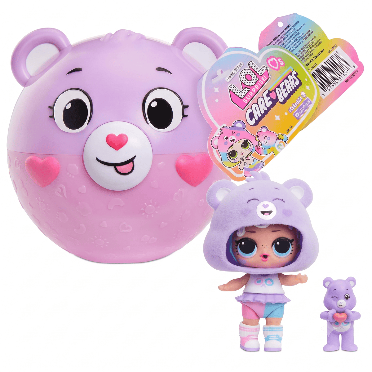 LOL Surprise Loves Care Bears Tots Asst MGA-542704 - Colorland Toys
