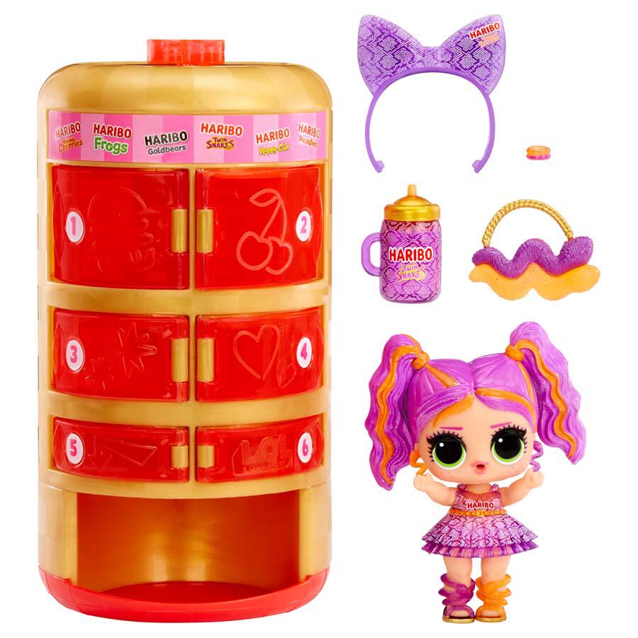 L.O.L. Surprise! Loves Mini Sweets x Haribo Vending Machine - Assorted - Colorland Toys