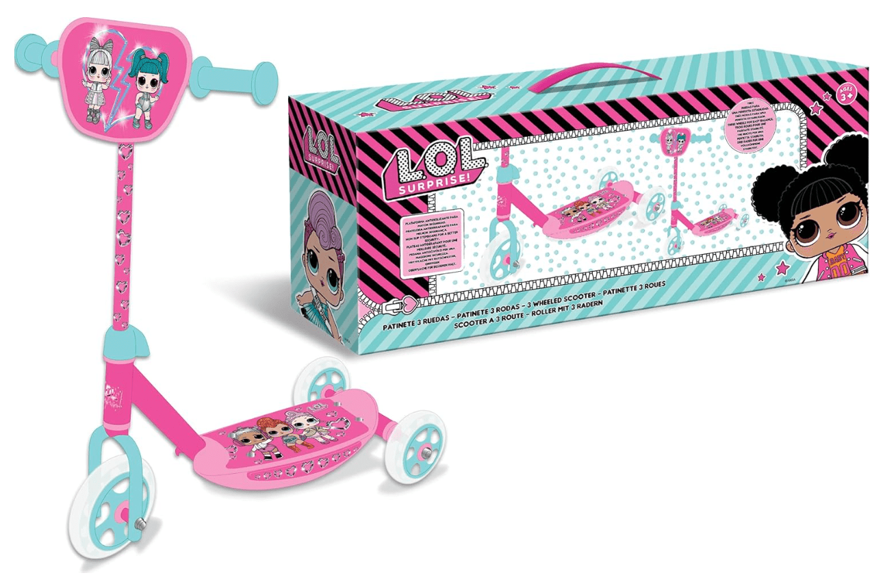 LOL Surprise My First Scooter Fuchsia/Pink 3 - Wheel LOL4 - 10613 - Colorland Toys