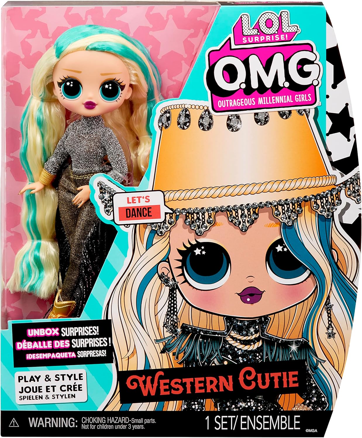 LOL Surprise! OMG Core Fashion Doll Series 7 - Western Cutie MGA - 588504 - Colorland Toys