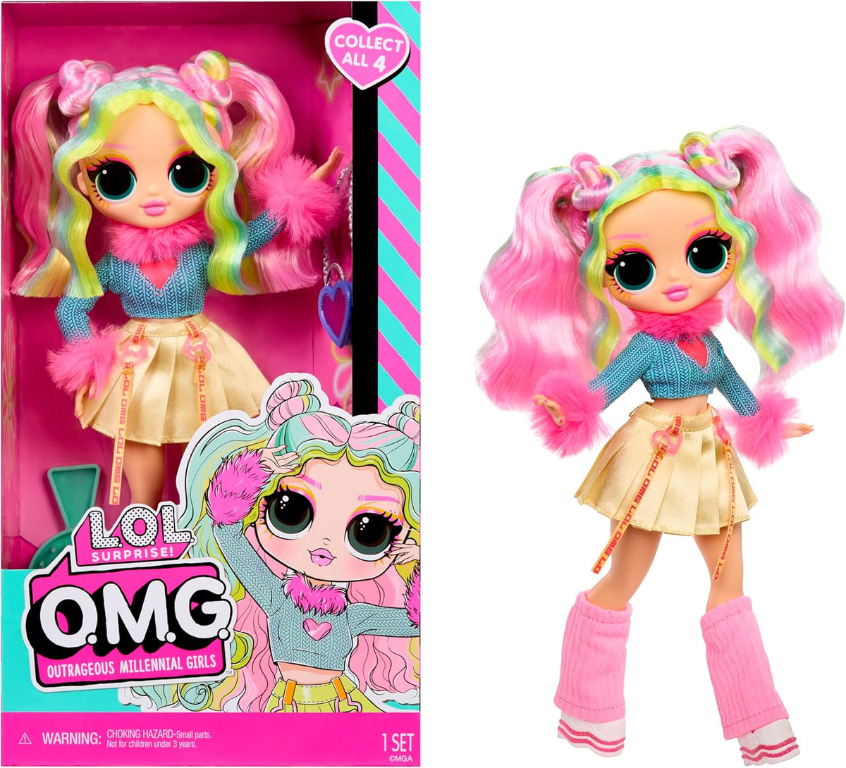 LOL Surprise OMG Entry Doll Bubblegum DJ 11-Inch Fashion Doll — image 2