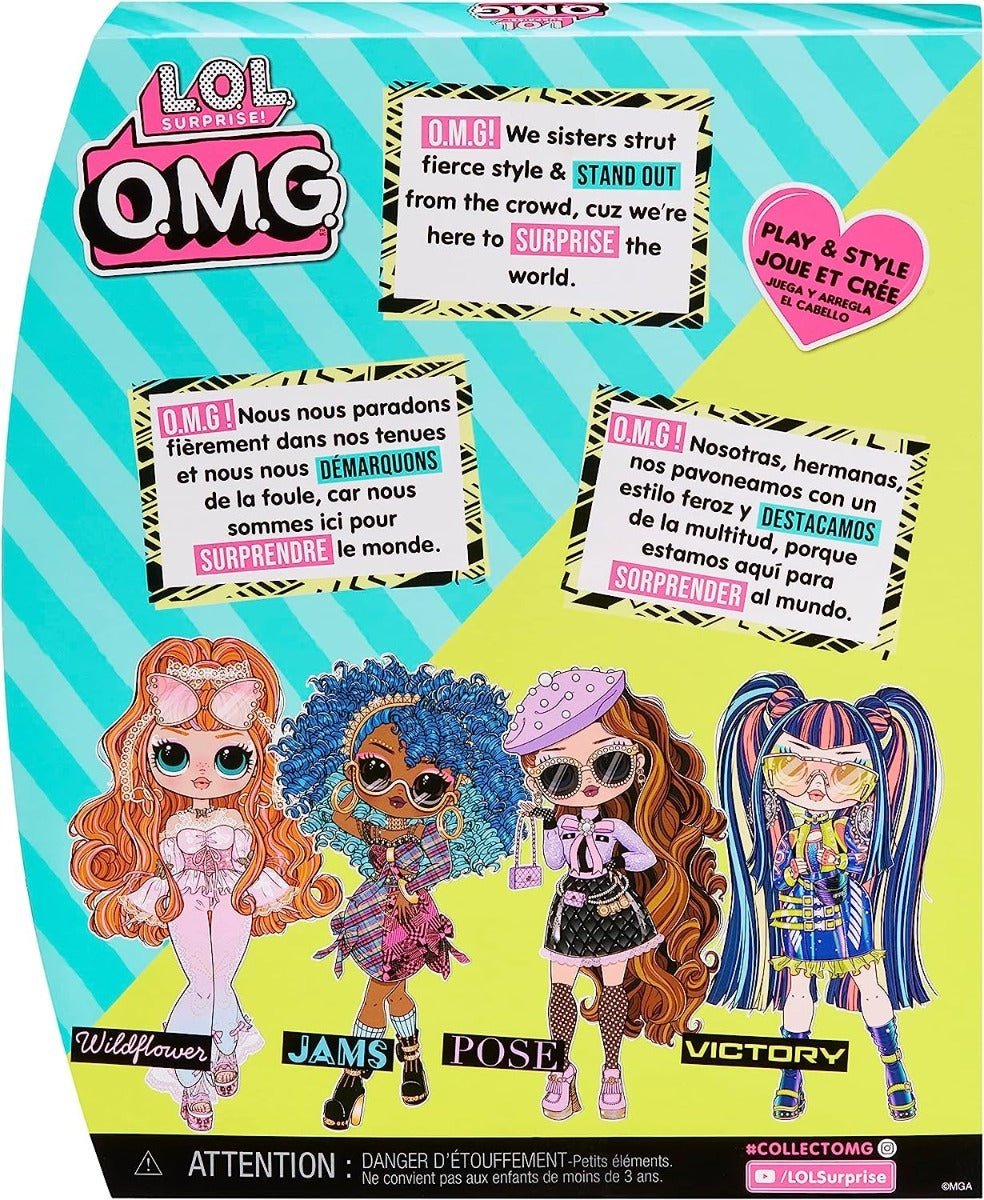 L.O.L Surprise! OMG Fashion Doll - Victory MGA - 591504 - Colorland Toys