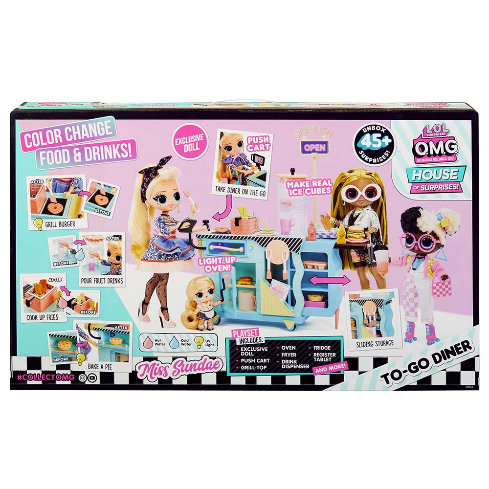 L.O.L. Surprise OMG Miss Sundae To Go - Diner MGA - 119449 - Colorland Toys