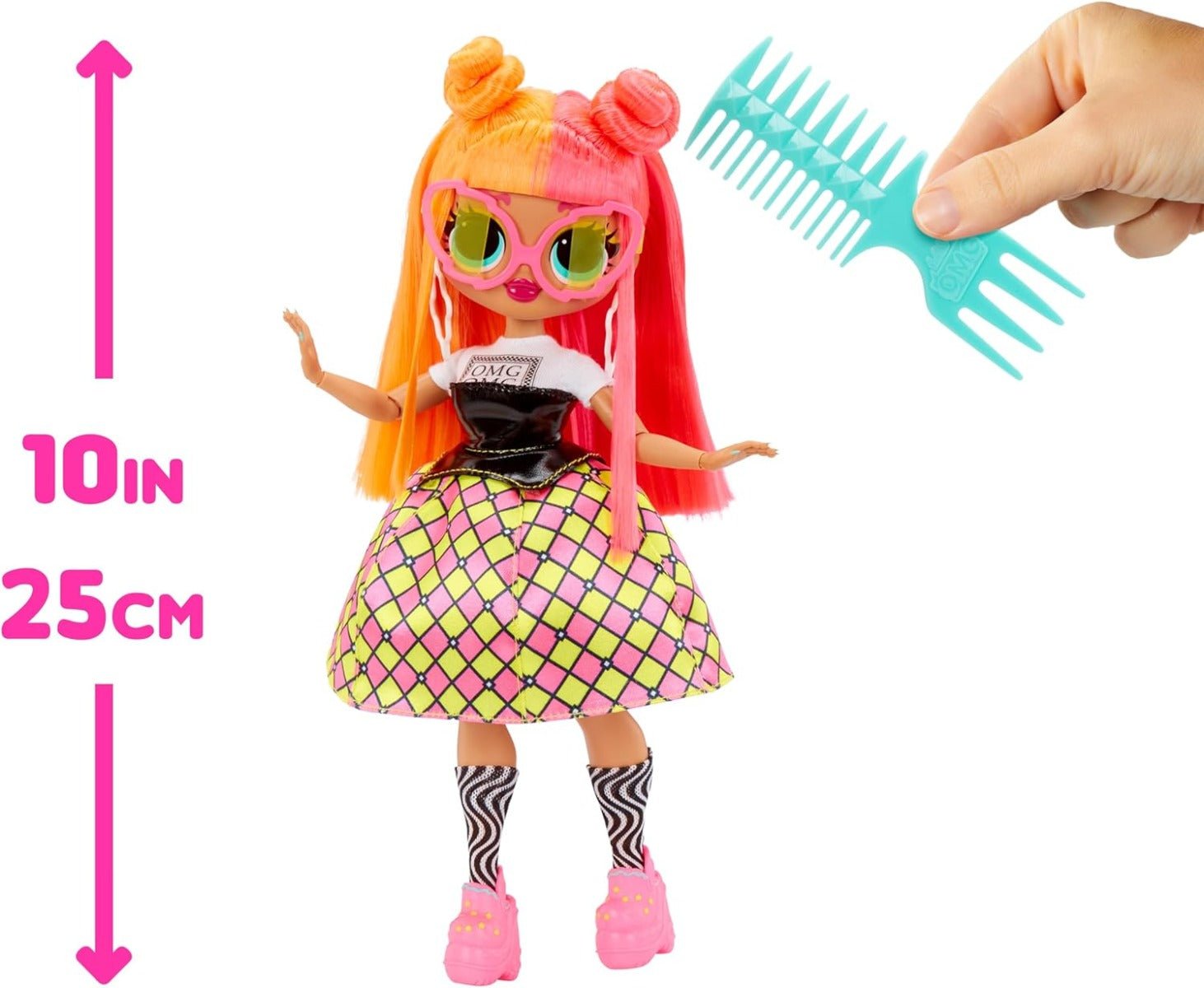 L.O.L Surprise OMG Neonlicious Fashion Doll MGA - 591580 - Colorland Toys