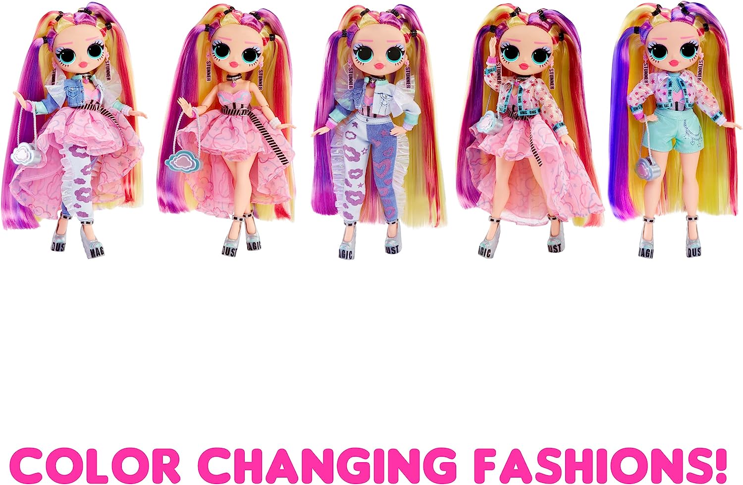 LOL Surprise! OMG Sunshine Makeover Color Change Stellar Gurl Big Surprise MGA - 589464 - Colorland Toys
