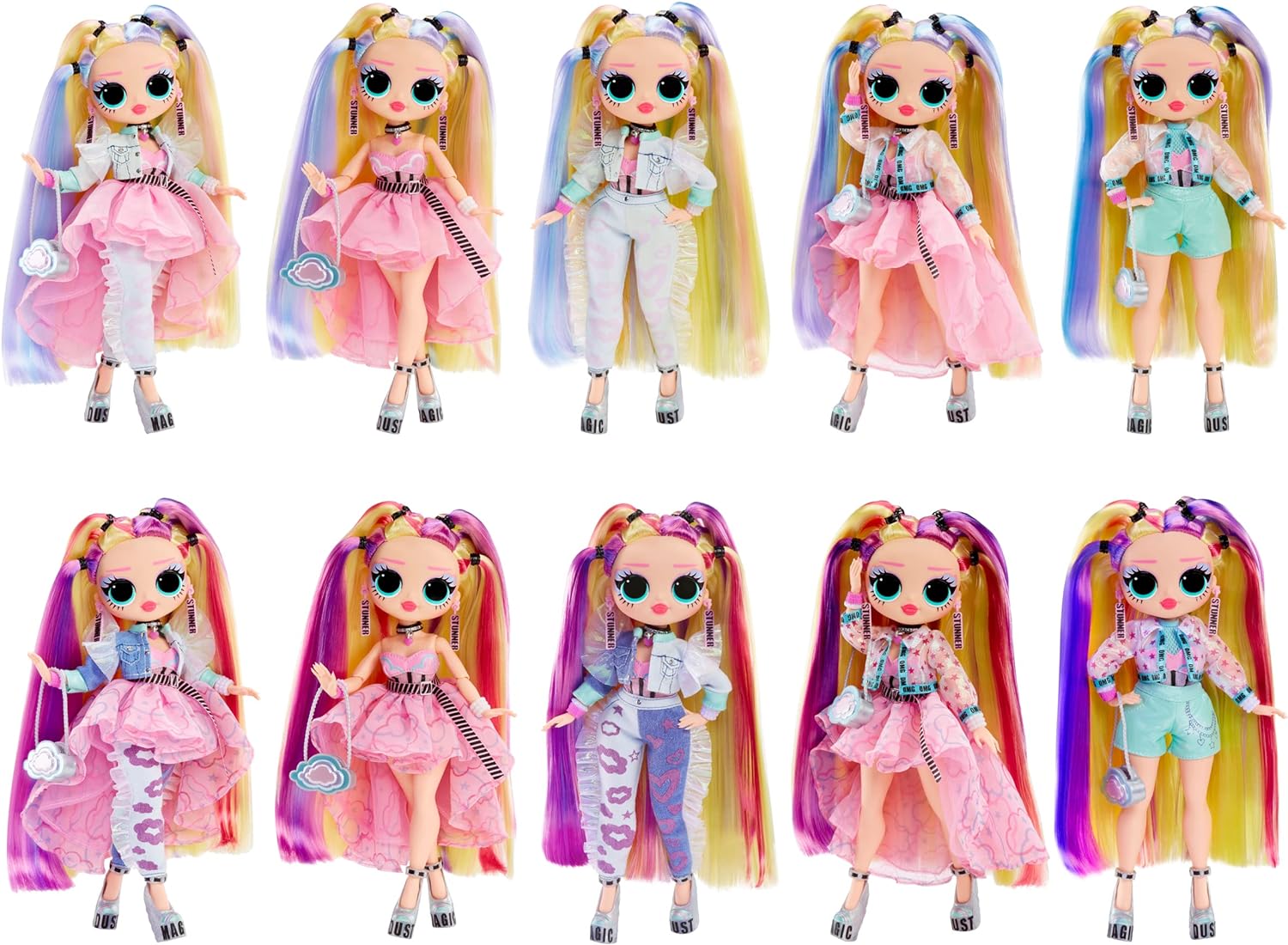 LOL Surprise! OMG Sunshine Makeover Fashion Doll - Bubblegum DJ MGA - 589426 - Colorland Toys