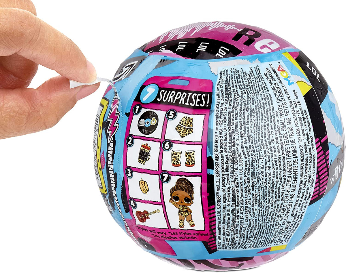 LOL Surprise! Remix Rock Dolls with 7 surprises MGA - 577522 - Colorland Toys