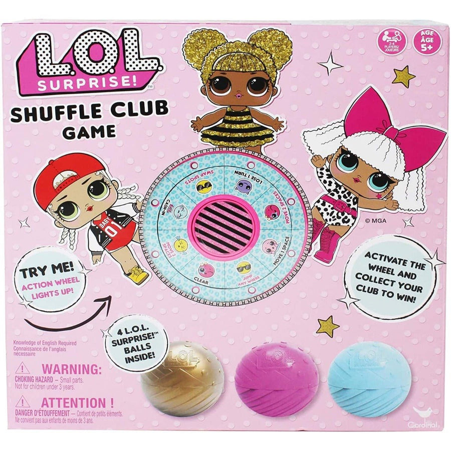LOL Surprise! Shuffle Club Game With 4 LOL Surprise Balls 6053620 — image 1