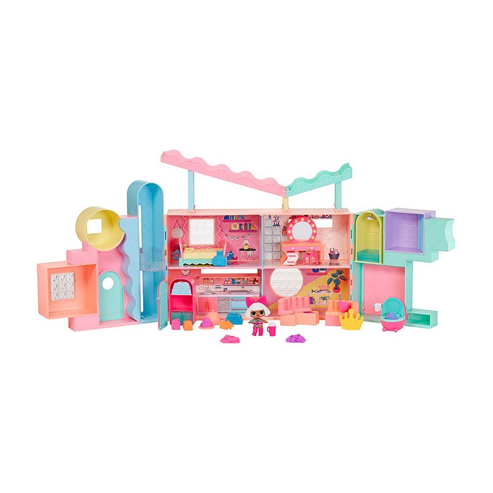 L.O.L. Surprise Squish Sand Magic House with Tot MGA - 593218 - Colorland Toys