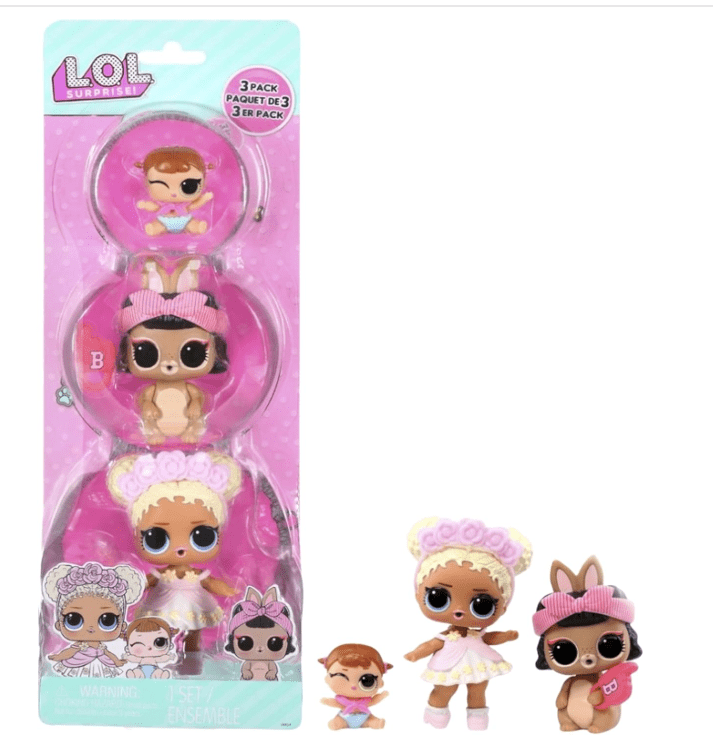 LOL Surprise Tot Pet Lil Sis Style4 3pack 987871/MGA-987857 — image 1