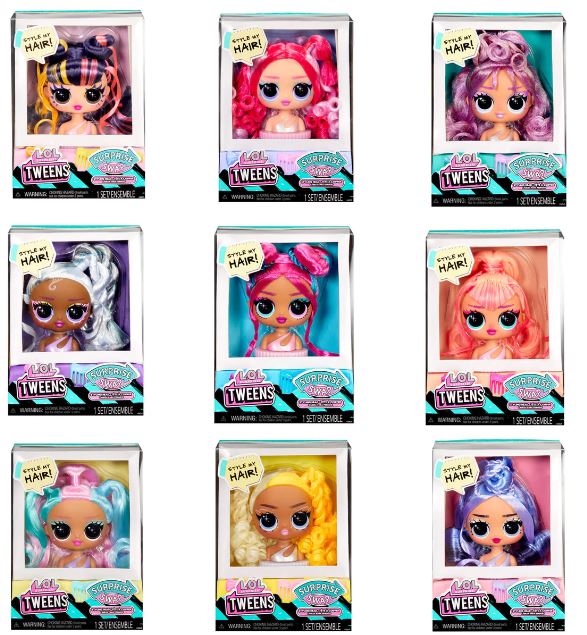 L.O.L. Surprise! Tweens Surprise Swap Styling Heads Asst. MGA - 593522 - Colorland Toys