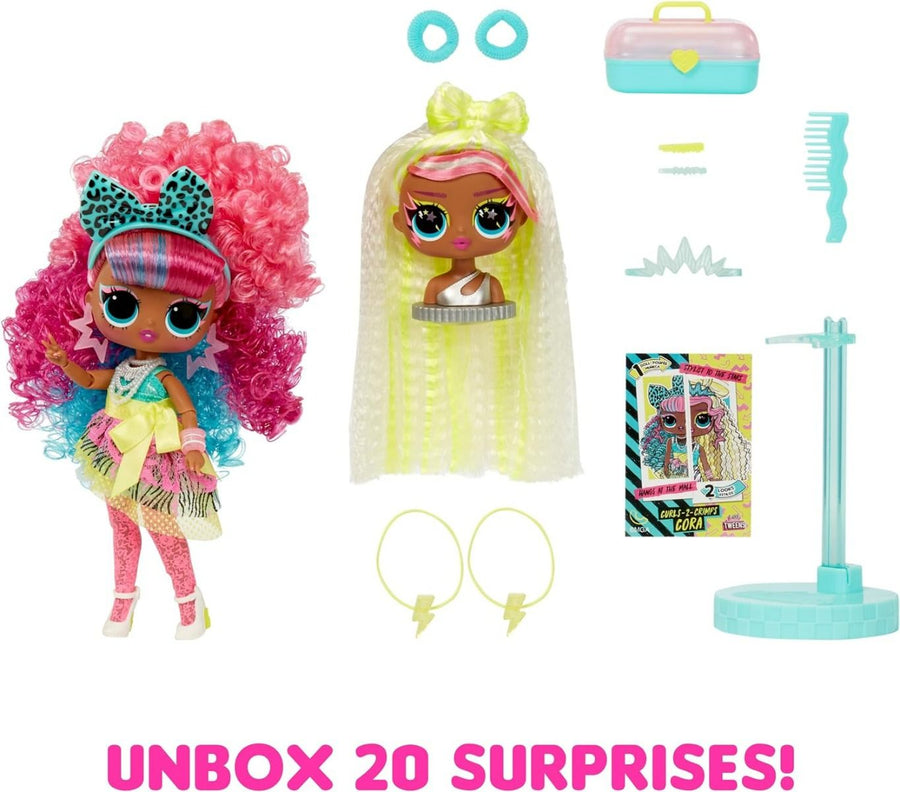 LOL Surprise Tweens Swap Fashion Doll - Curls to Crimps Cora MGA-593263 — image 4