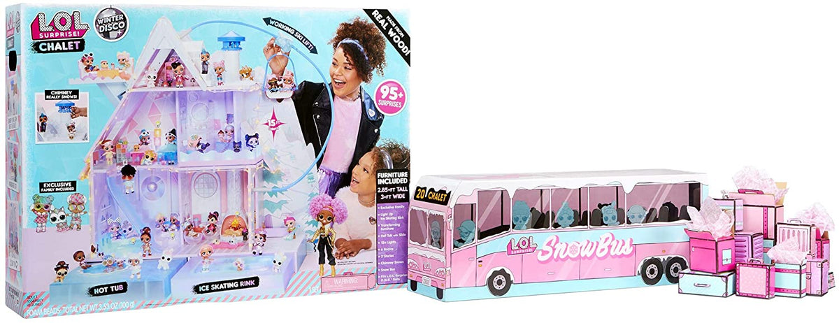 LOL Surprise Winter Disco Chalet Doll House with 95+ Surprises 562207 — image 1